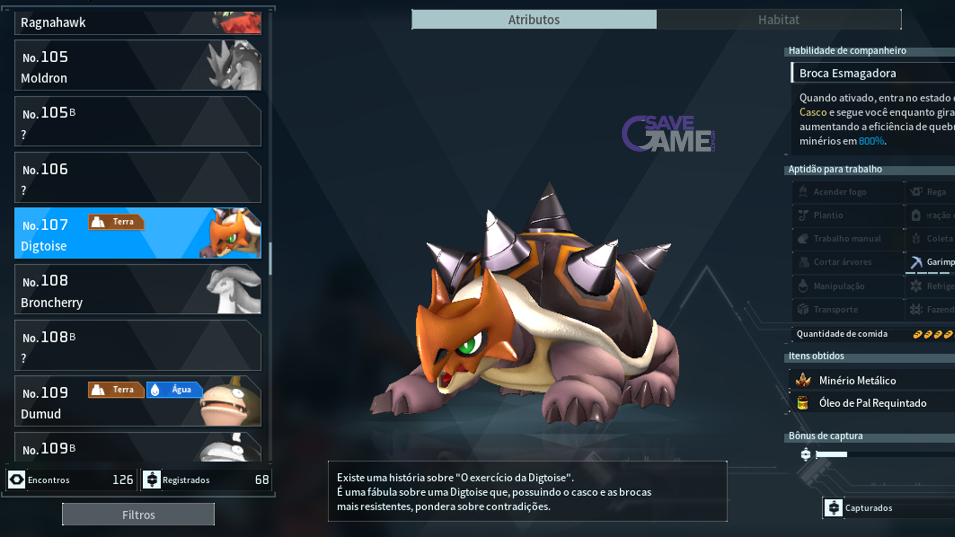 Digtoise Palworld