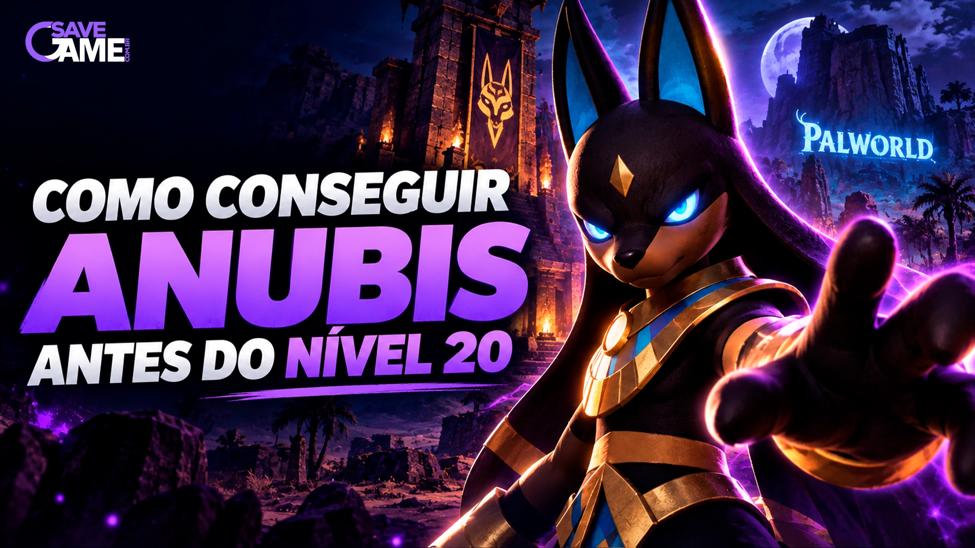 Localização do Anubis no Palworld e como chegar ao chefe